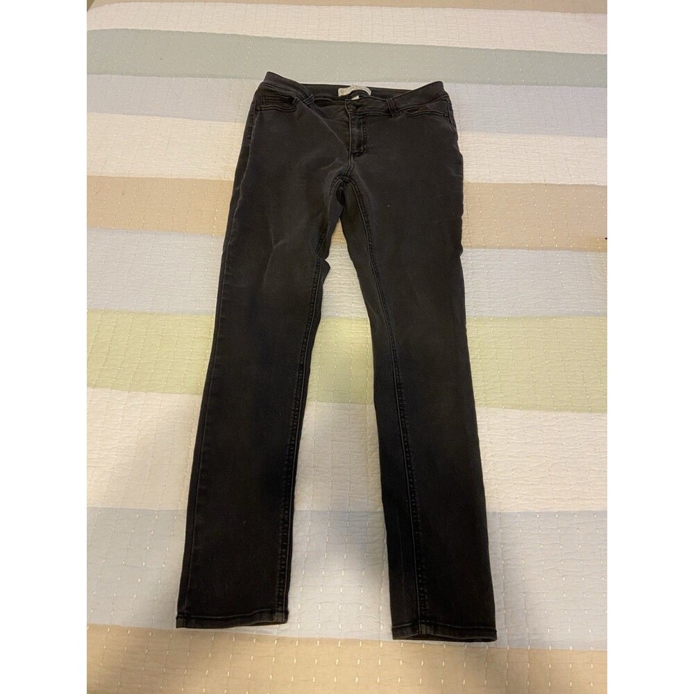 EST 1946 Denim Jeans Women’s 10 Black Mid Rise Vintage 31 in Waist - Picture 2 of 11
